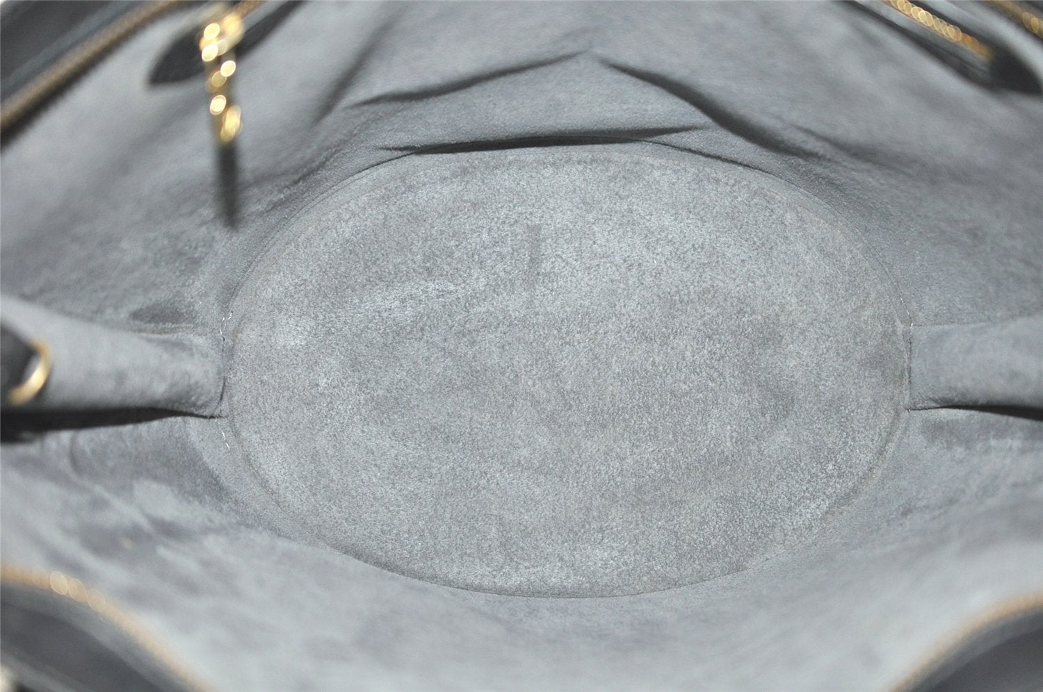 Auth Louis Vuitton Epi Saint Jacques Shopping Shoulder Bag Black M52262 LV 3701J