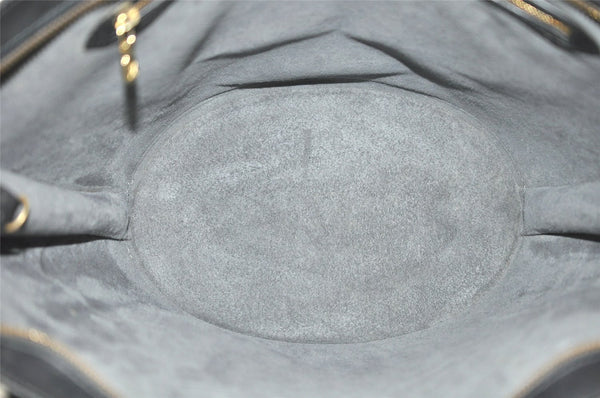 Auth Louis Vuitton Epi Saint Jacques Shopping Shoulder Bag Black M52262 LV 3701J