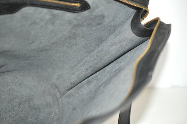 Auth Louis Vuitton Epi Saint Jacques Shopping Shoulder Bag Black M52262 LV 3701J