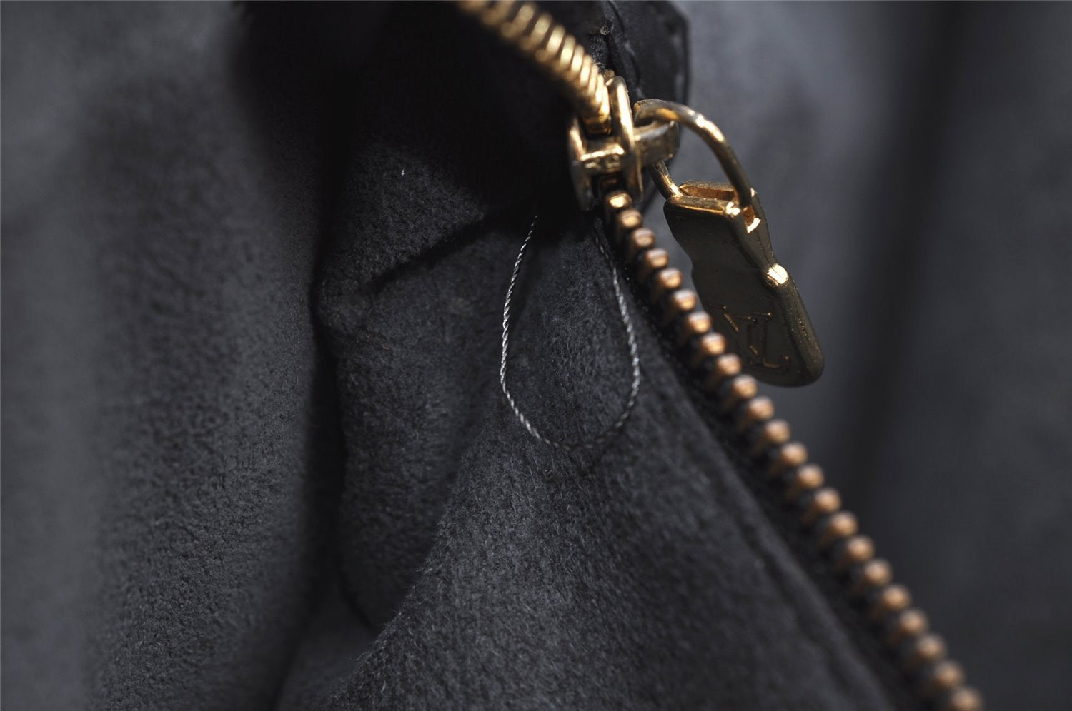 Auth Louis Vuitton Epi Saint Jacques Shopping Shoulder Bag Black M52262 LV 3701J