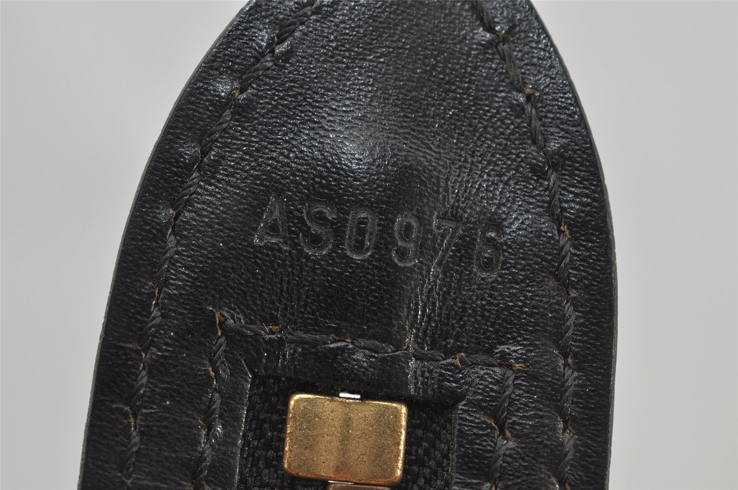 Auth Louis Vuitton Epi Saint Jacques Shopping Shoulder Bag Black M52262 LV 3701J