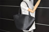 Auth Louis Vuitton Epi Saint Jacques Shopping Shoulder Bag Black M52262 LV 3701J