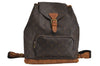 Authentic Louis Vuitton Monogram Montsouris GM Backpack M51135 LV 3702J