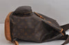 Authentic Louis Vuitton Monogram Montsouris GM Backpack M51135 LV 3702J