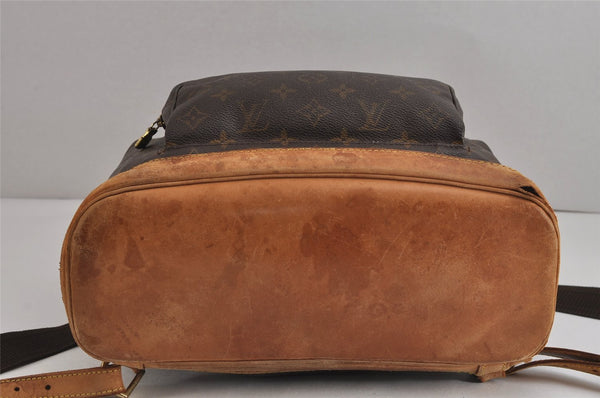 Authentic Louis Vuitton Monogram Montsouris GM Backpack M51135 LV 3702J
