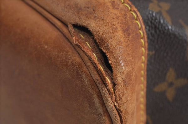 Authentic Louis Vuitton Monogram Montsouris GM Backpack M51135 LV 3702J