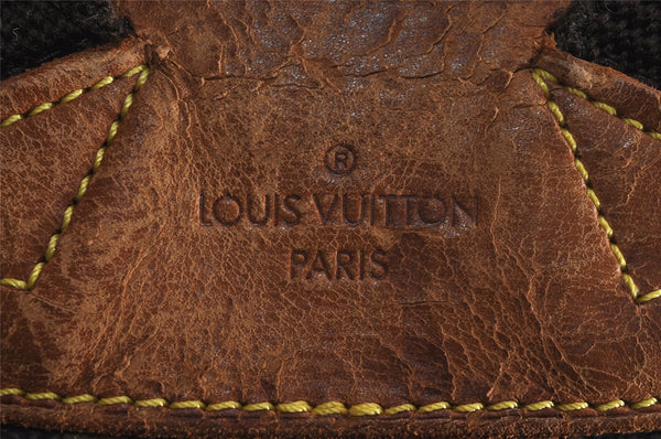 Authentic Louis Vuitton Monogram Montsouris GM Backpack M51135 LV 3702J