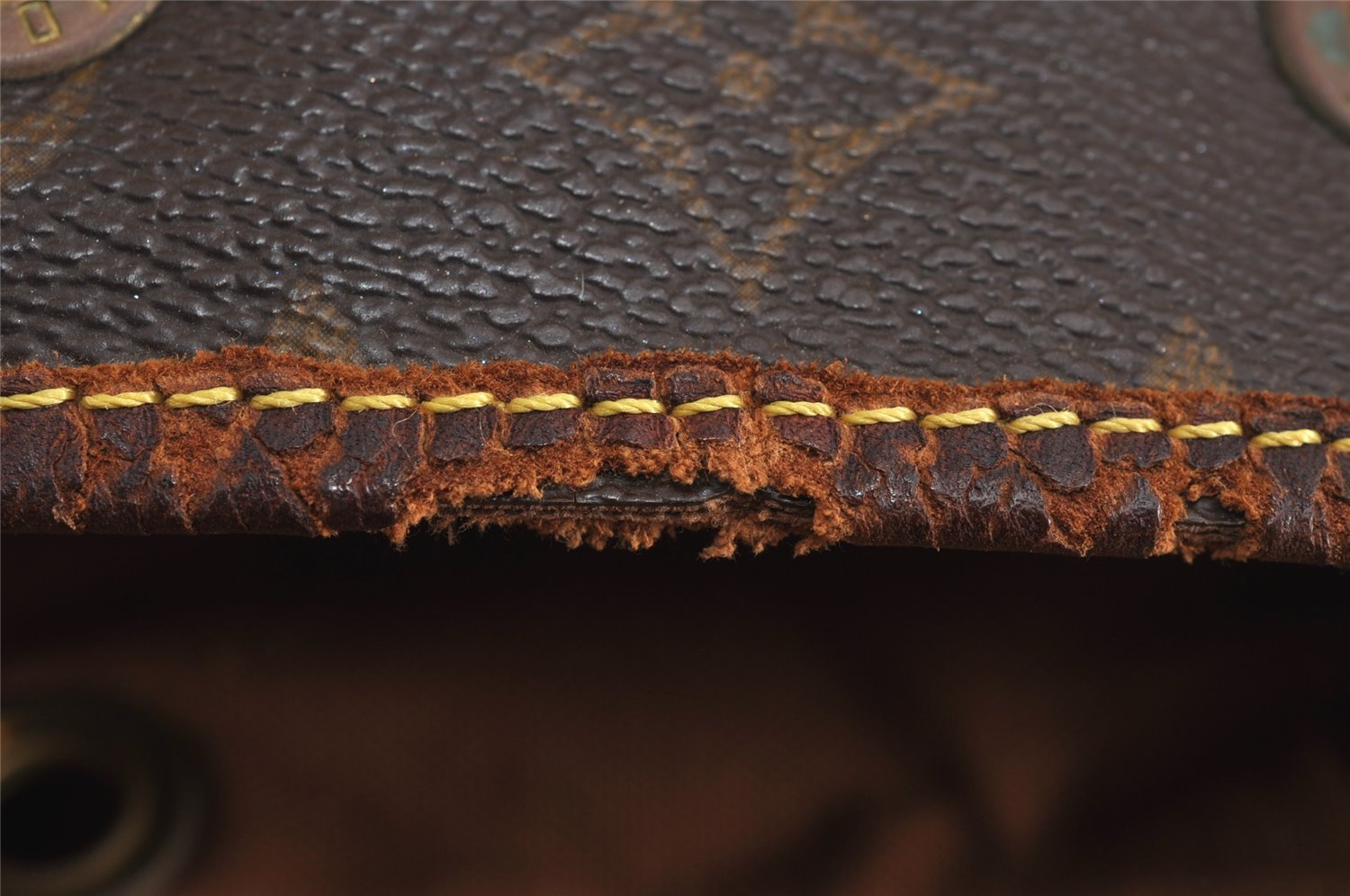 Authentic Louis Vuitton Monogram Montsouris GM Backpack M51135 LV 3702J