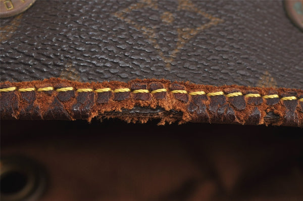 Authentic Louis Vuitton Monogram Montsouris GM Backpack M51135 LV 3702J