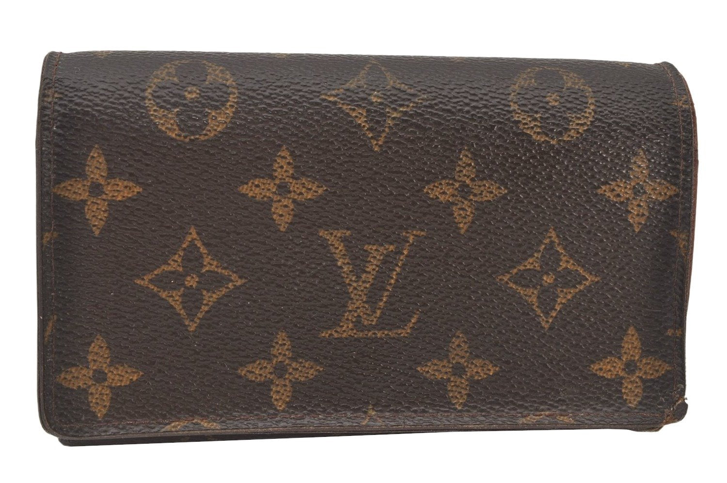 Authentic Louis Vuitton Monogram Portefeuille Tresor Wallet M61736 LV 3703K