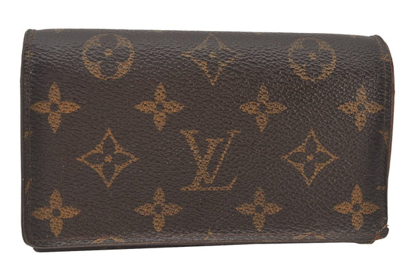 Authentic Louis Vuitton Monogram Portefeuille Tresor Wallet M61736 LV 3703K