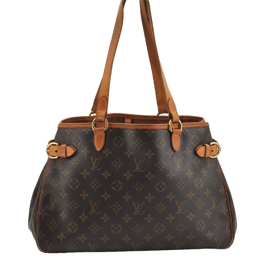Authentic Louis Vuitton Monogram Batignolles Horizontal Tote Bag M51154 LV 3704J