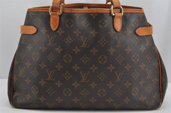 Authentic Louis Vuitton Monogram Batignolles Horizontal Tote Bag M51154 LV 3704J