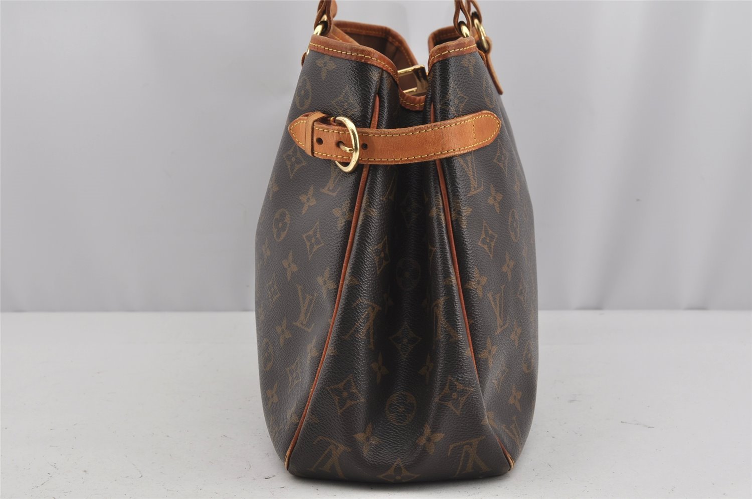 Authentic Louis Vuitton Monogram Batignolles Horizontal Tote Bag M51154 LV 3704J