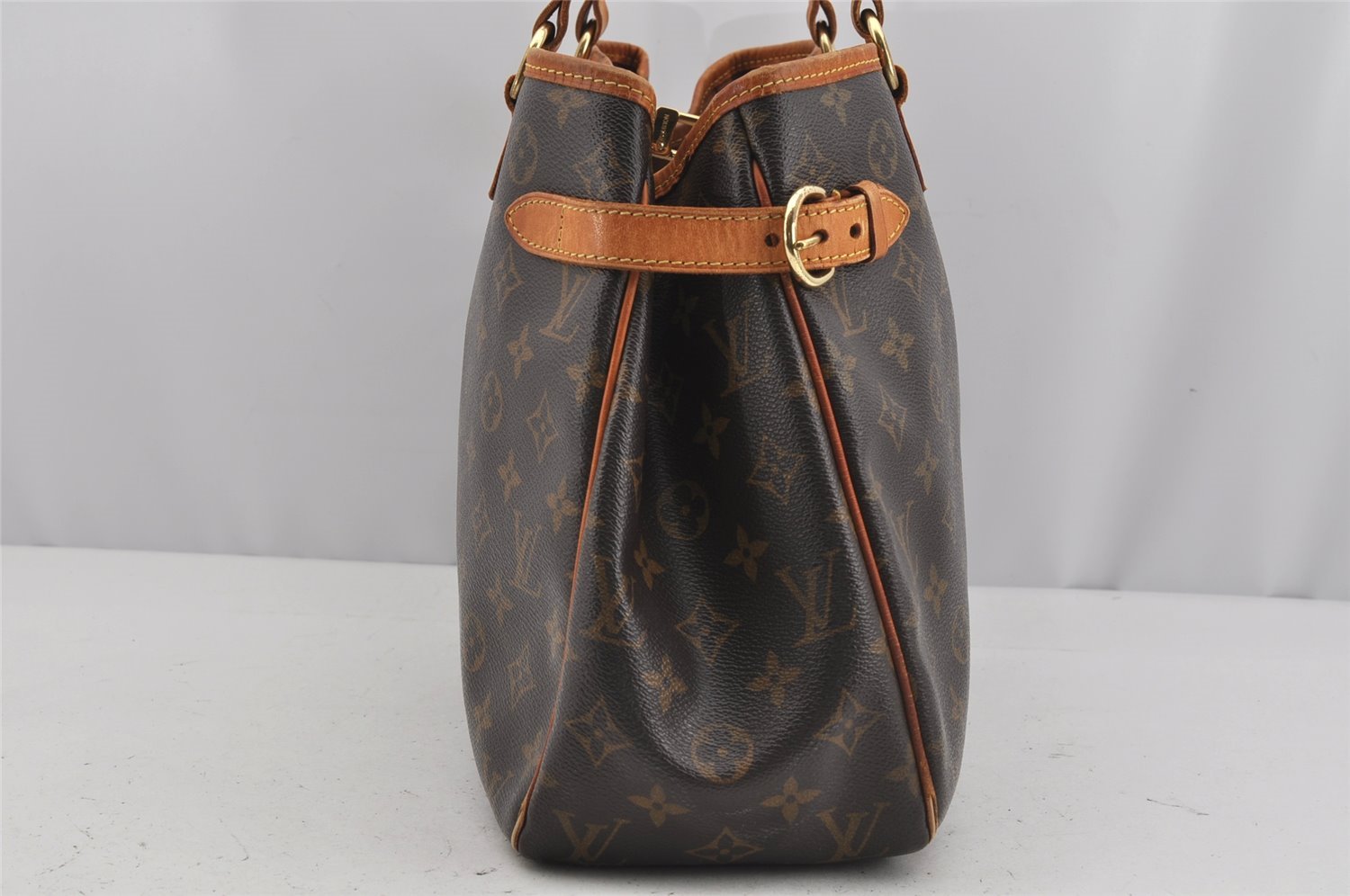 Authentic Louis Vuitton Monogram Batignolles Horizontal Tote Bag M51154 LV 3704J