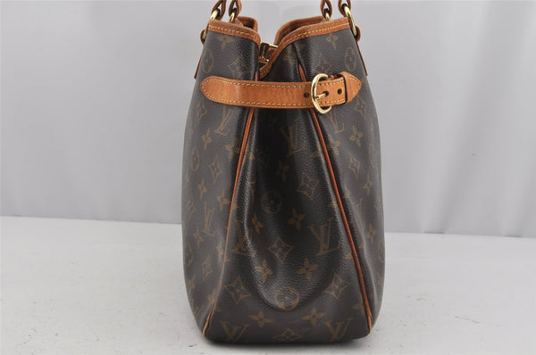 Authentic Louis Vuitton Monogram Batignolles Horizontal Tote Bag M51154 LV 3704J