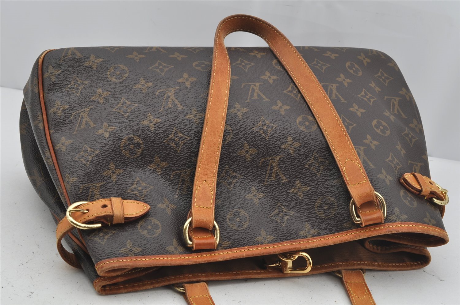 Authentic Louis Vuitton Monogram Batignolles Horizontal Tote Bag M51154 LV 3704J