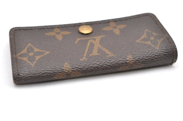 Authentic Louis Vuitton Monogram Multicles 4 Four Hooks Key Case M62631 LV 3704K