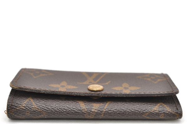 Authentic Louis Vuitton Monogram Multicles 4 Four Hooks Key Case M62631 LV 3704K