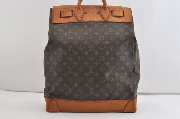 Auth Louis Vuitton Monogram Steamer 35 Travel Boston Laundry Bag Old Model 3705J