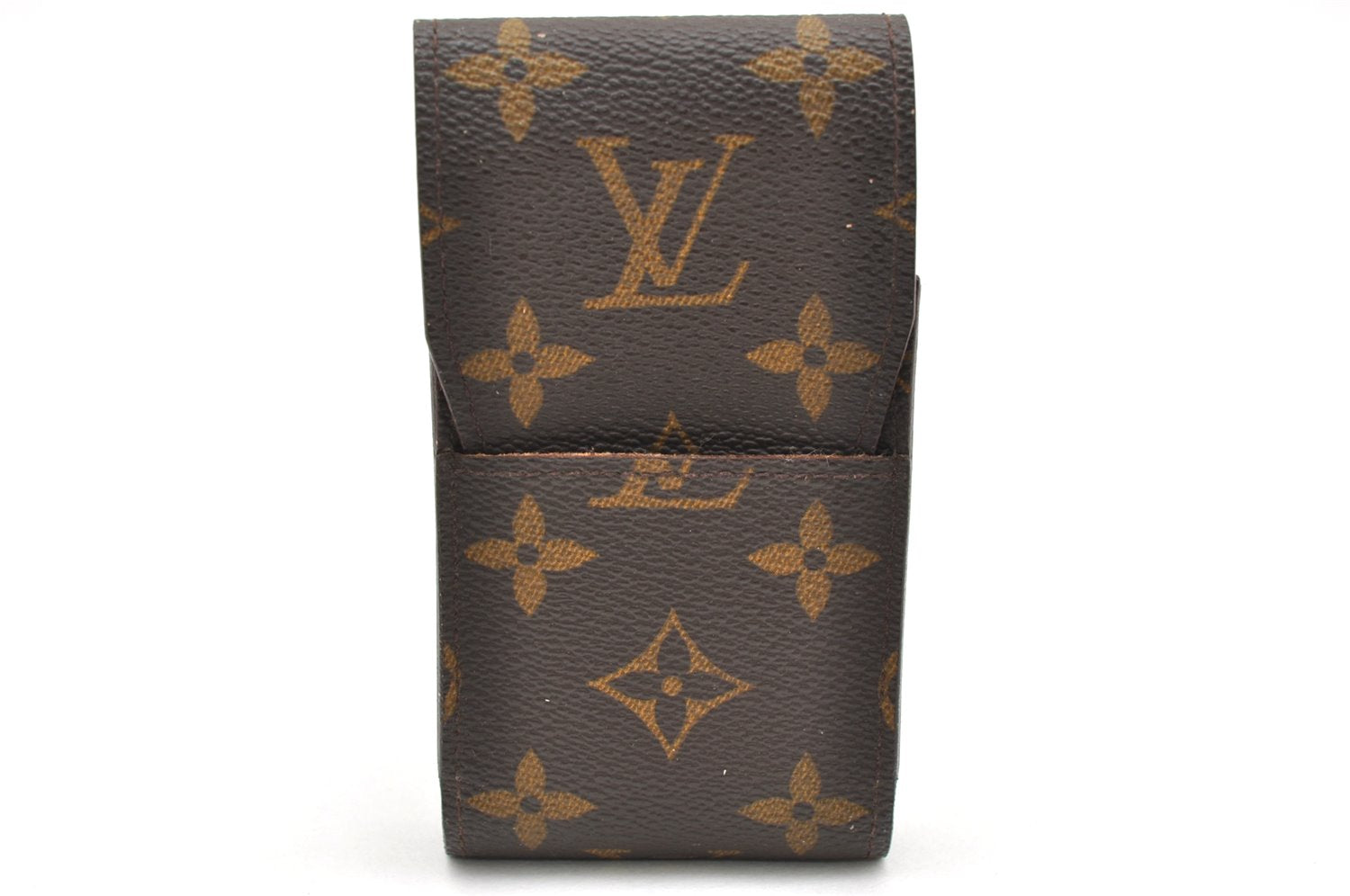Authentic Louis Vuitton Monogram Etui Cigarette Case M63024 LV 3705K