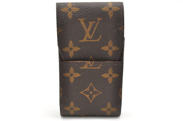 Authentic Louis Vuitton Monogram Etui Cigarette Case M63024 LV 3705K