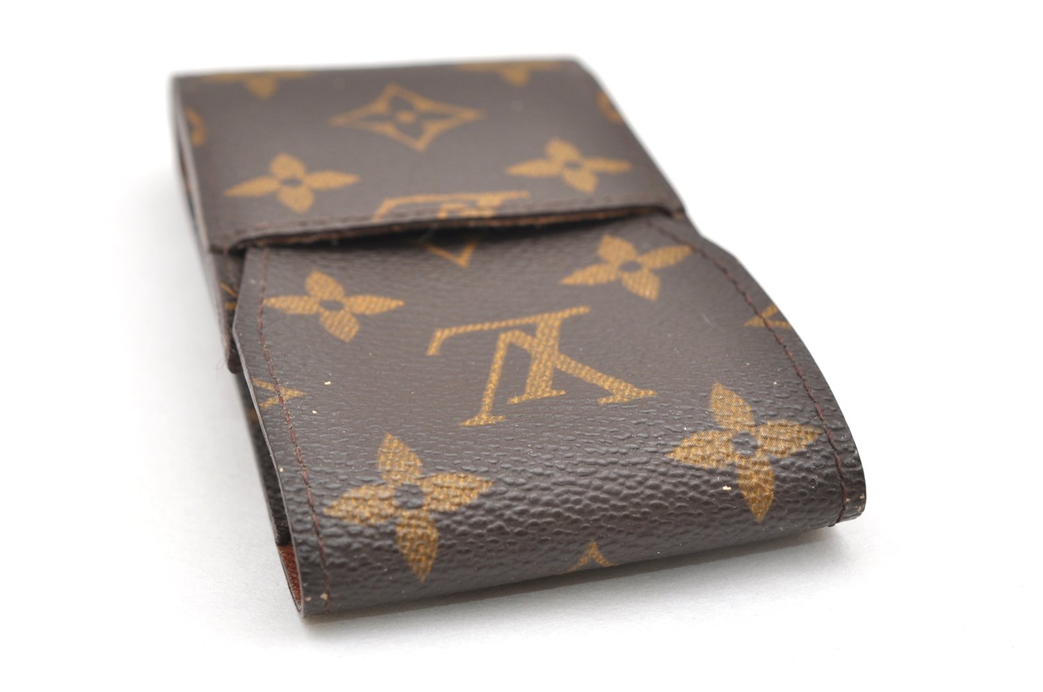 Authentic Louis Vuitton Monogram Etui Cigarette Case M63024 LV 3705K