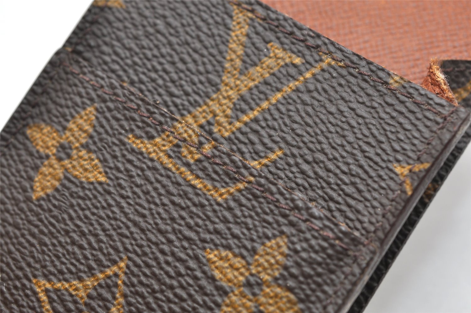 Authentic Louis Vuitton Monogram Etui Cigarette Case M63024 LV 3705K