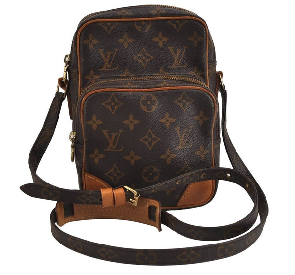 Authentic Louis Vuitton Monogram Amazone Shoulder Cross Body Bag M45236 LV 3706J
