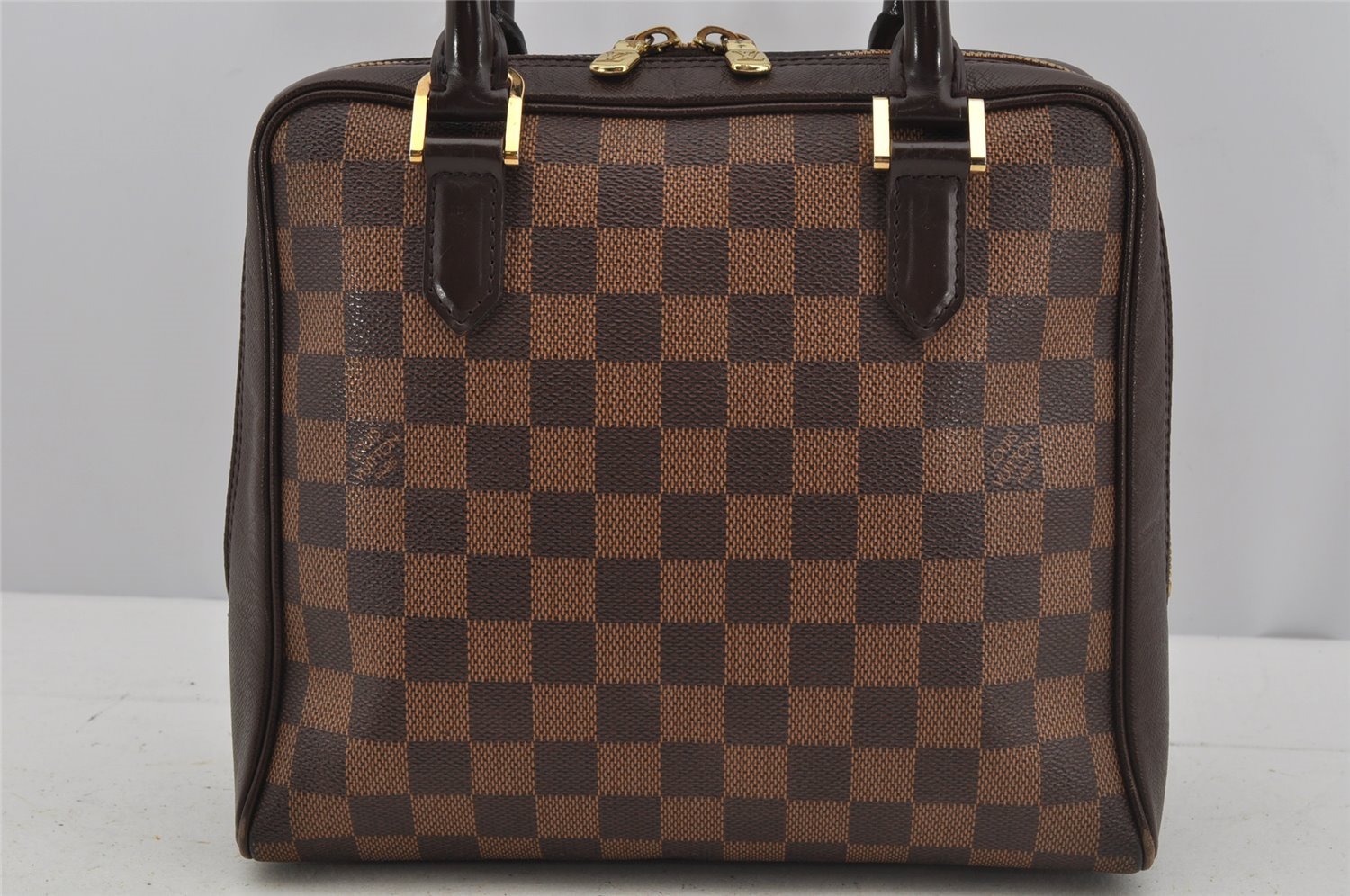 Authentic Louis Vuitton Damier Brera Hand Bag Purse N51150 LV 3707J