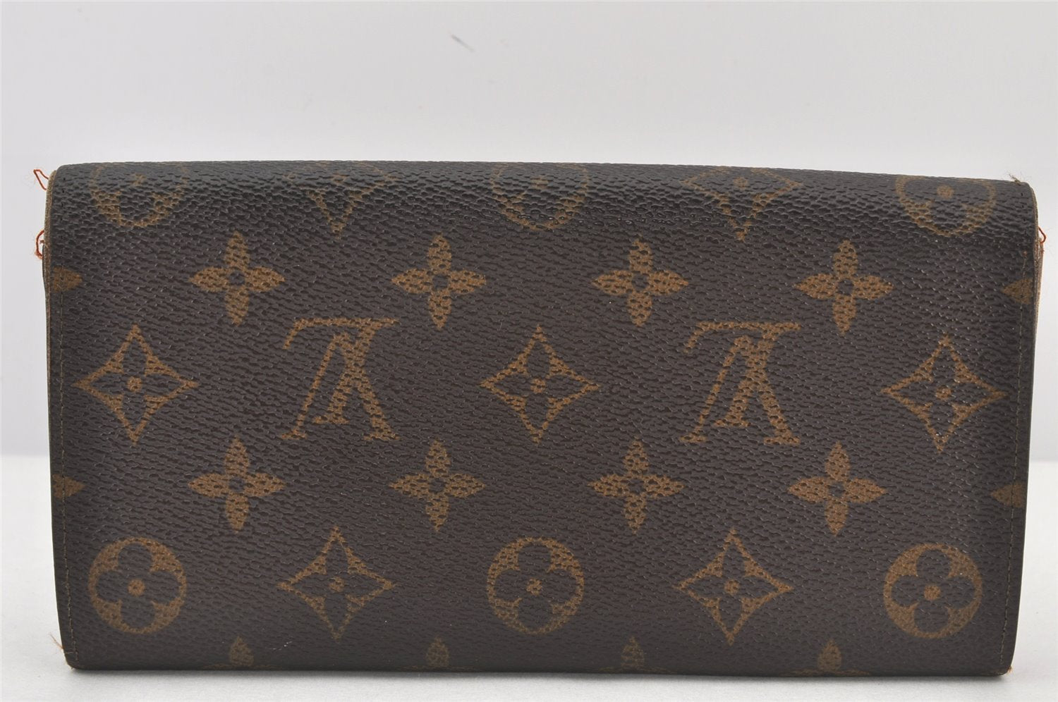Auth Louis Vuitton Monogram Pochette Porte Monnaie Credit Wallet M61723 LV 3707K