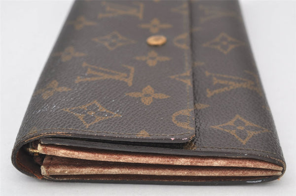 Auth Louis Vuitton Monogram Pochette Porte Monnaie Credit Wallet M61723 LV 3707K