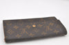 Auth Louis Vuitton Monogram Pochette Porte Monnaie Credit Wallet M61723 LV 3707K