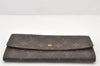 Auth Louis Vuitton Monogram Pochette Porte Monnaie Credit Wallet M61723 LV 3707K