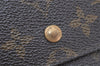 Auth Louis Vuitton Monogram Pochette Porte Monnaie Credit Wallet M61723 LV 3707K