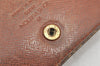 Auth Louis Vuitton Monogram Pochette Porte Monnaie Credit Wallet M61723 LV 3707K