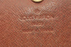 Auth Louis Vuitton Monogram Pochette Porte Monnaie Credit Wallet M61723 LV 3707K