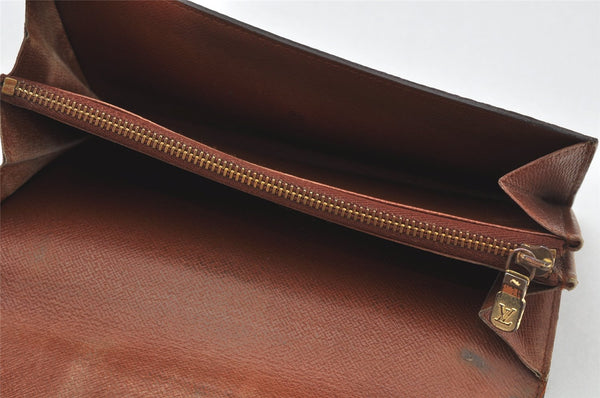 Auth Louis Vuitton Monogram Pochette Porte Monnaie Credit Wallet M61723 LV 3707K