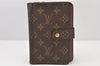 Auth Louis Vuitton Monogram Porte Papier Zip Bifold Wallet M61207 LV Junk 3708K