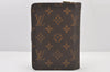 Auth Louis Vuitton Monogram Porte Papier Zip Bifold Wallet M61207 LV Junk 3708K