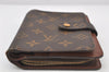 Auth Louis Vuitton Monogram Porte Papier Zip Bifold Wallet M61207 LV Junk 3708K