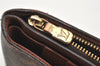Auth Louis Vuitton Monogram Porte Papier Zip Bifold Wallet M61207 LV Junk 3708K