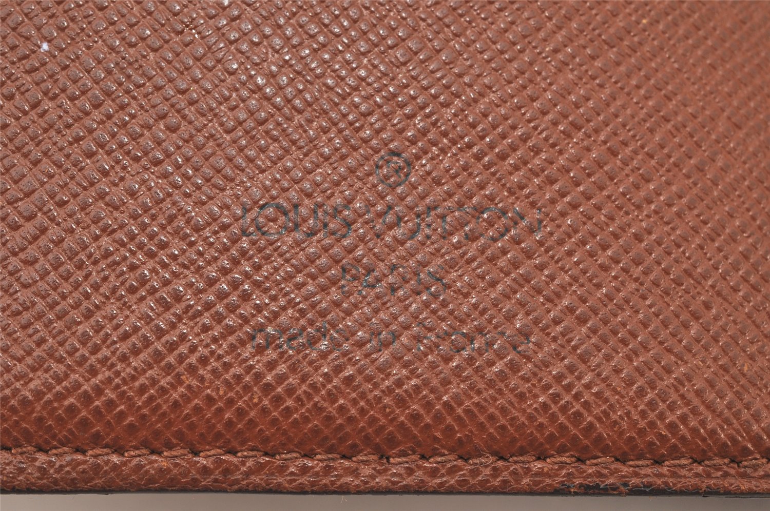 Auth Louis Vuitton Monogram Porte Papier Zip Bifold Wallet M61207 LV Junk 3708K