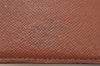 Auth Louis Vuitton Monogram Porte Papier Zip Bifold Wallet M61207 LV Junk 3708K