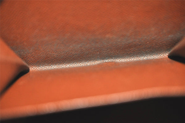 Auth Louis Vuitton Monogram Porte Papier Zip Bifold Wallet M61207 LV Junk 3708K