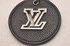 Auth Louis Vuitton Taiga Porte Cles Circle Eyelet Key Ring Black M64171 LV 3710J