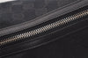 Authentic GUCCI Shoulder Hand Bag GG Canvas Leather 0013814 Black Junk 3710K