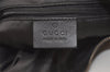 Authentic GUCCI Shoulder Hand Bag GG Canvas Leather 0013814 Black Junk 3710K