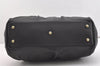 Authentic SAINT LAURENT Vintage Tote Hand Bag Leather Black 3711J