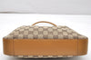 Authentic GUCCI Shoulder Hand Bag Purse GG Canvas Leather 0013812 Brown 3712K